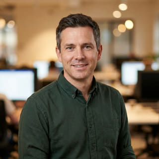 Daniel Carter, listed as Chief Technology Officer at Nimbus Wertvane, shown in a profile image