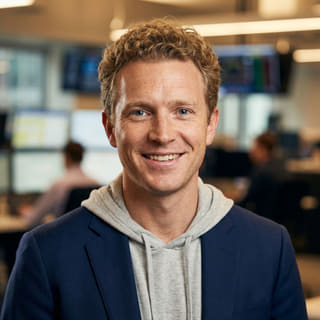 Profile photo of Ryan Brooks, identified as Lead Trading Analyst at Nimbus Wertvane