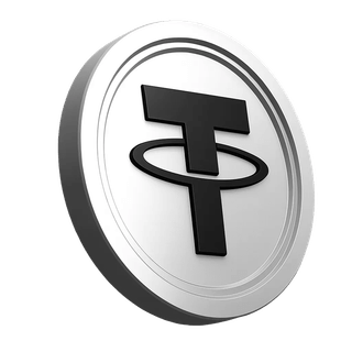 Platform information section showing a Tether USDT coin graphic